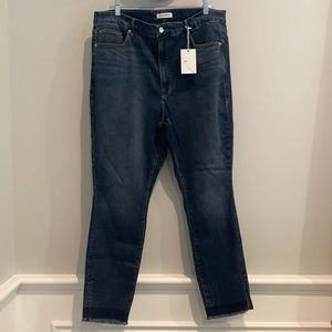 GOOD AMERICAN Good Waist Jeans Size 18